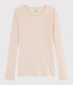 T-shirt laine et coton Femme
