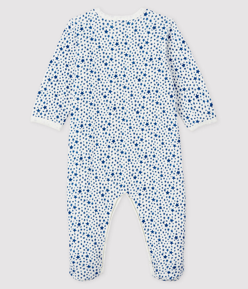 Dors-bien à imprimé étoiles bleues bébé en tubique