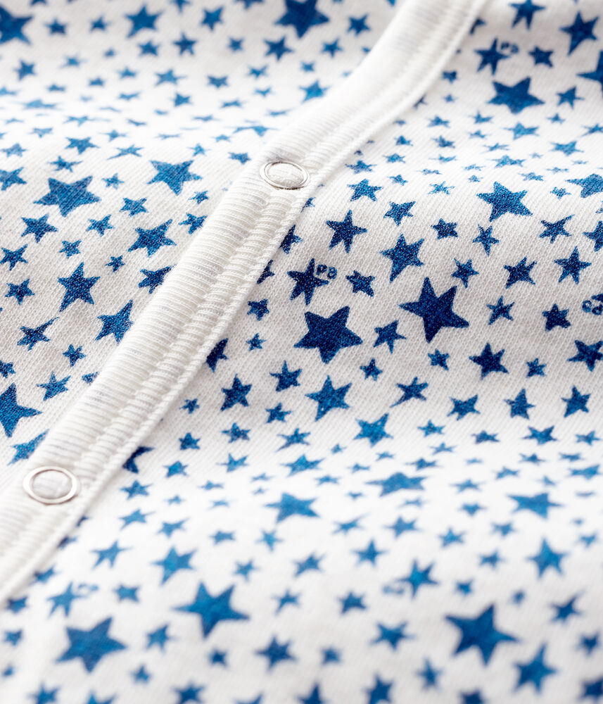 Dors-bien à imprimé étoiles bleues bébé en tubique