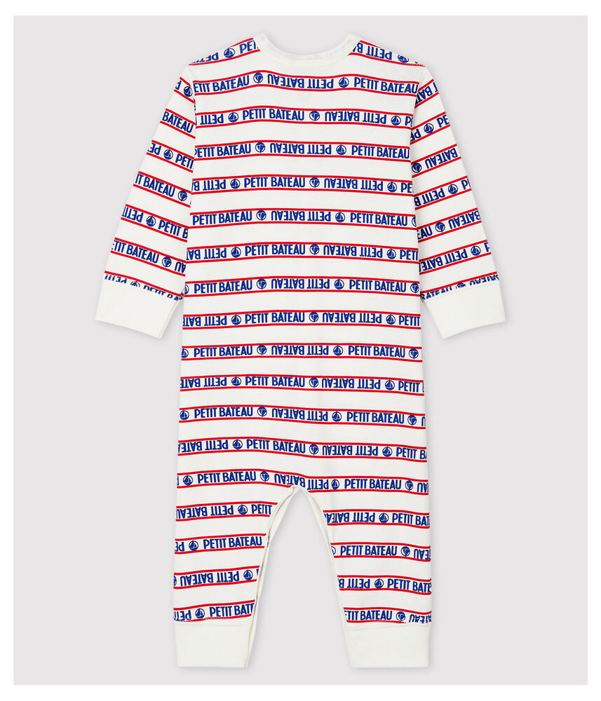 Dors-bien sans pieds Petit Bateau bébé en coton