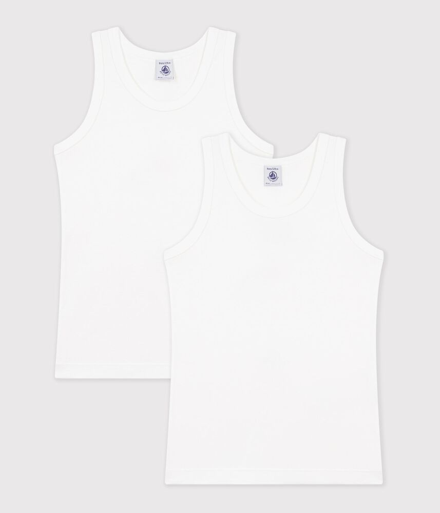 Lot de 2 débardeurs en coton