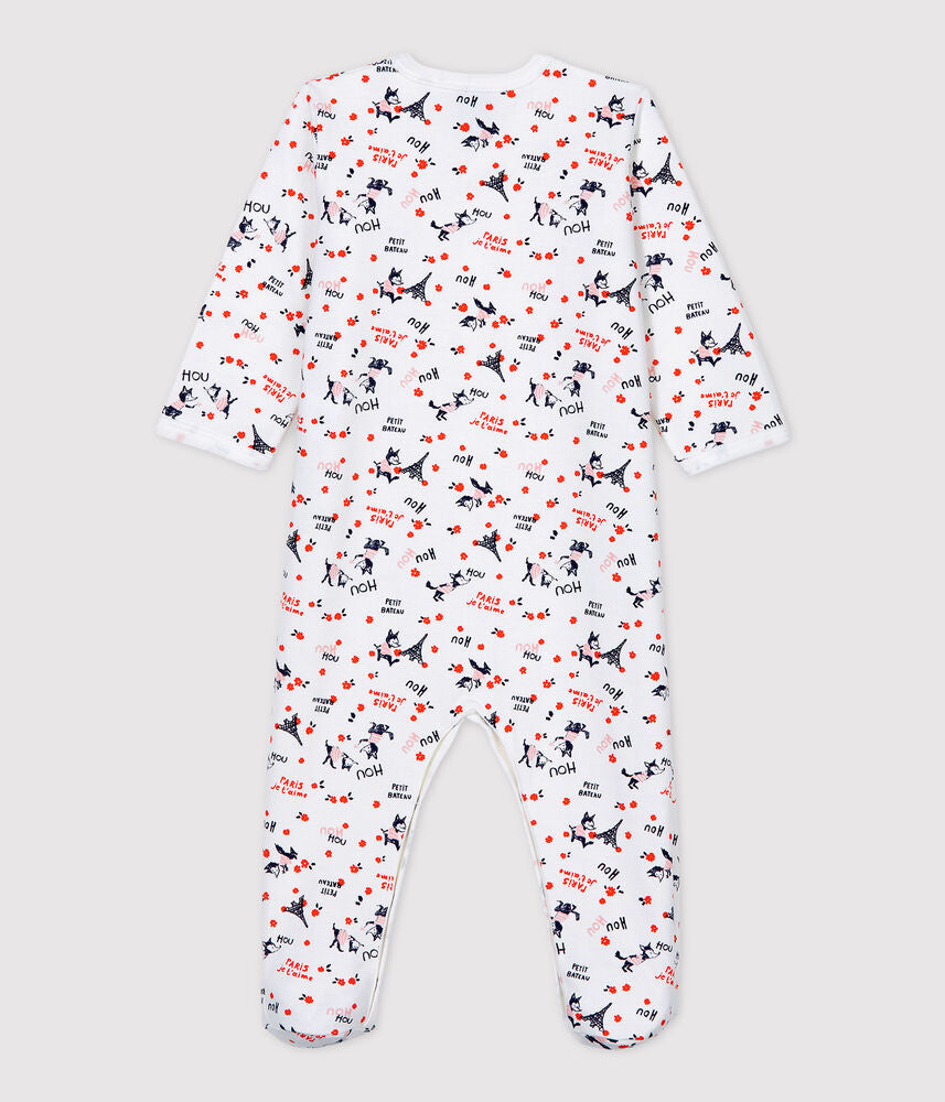 Dors-bien bébé Paris molleton en coton