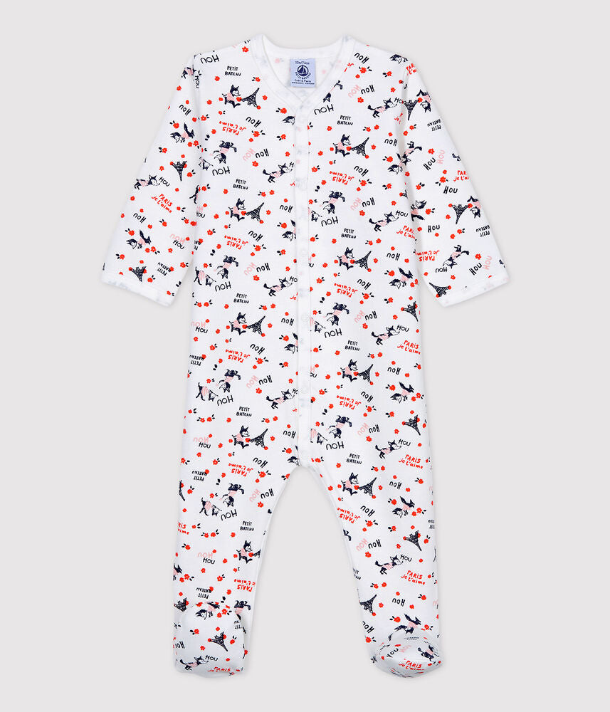 Dors-bien bébé Paris molleton en coton