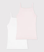 Lot de 2 chemises à bretelles en coton
