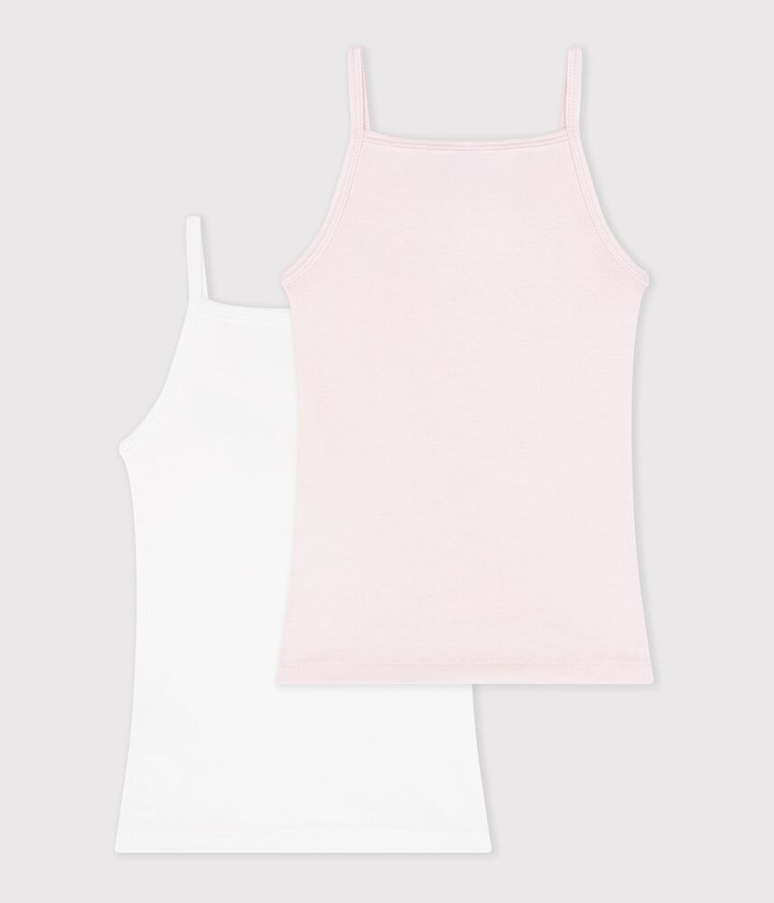Lot de 2 chemises à bretelles en coton