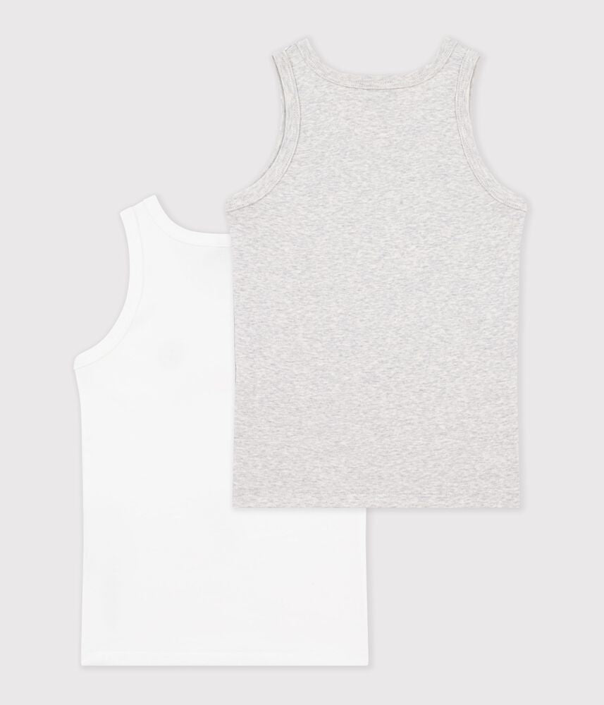 Lot de 2 débardeurs en coton