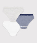 Lot de 3 slips en coton