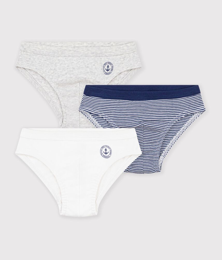 Lot de 3 slips en coton