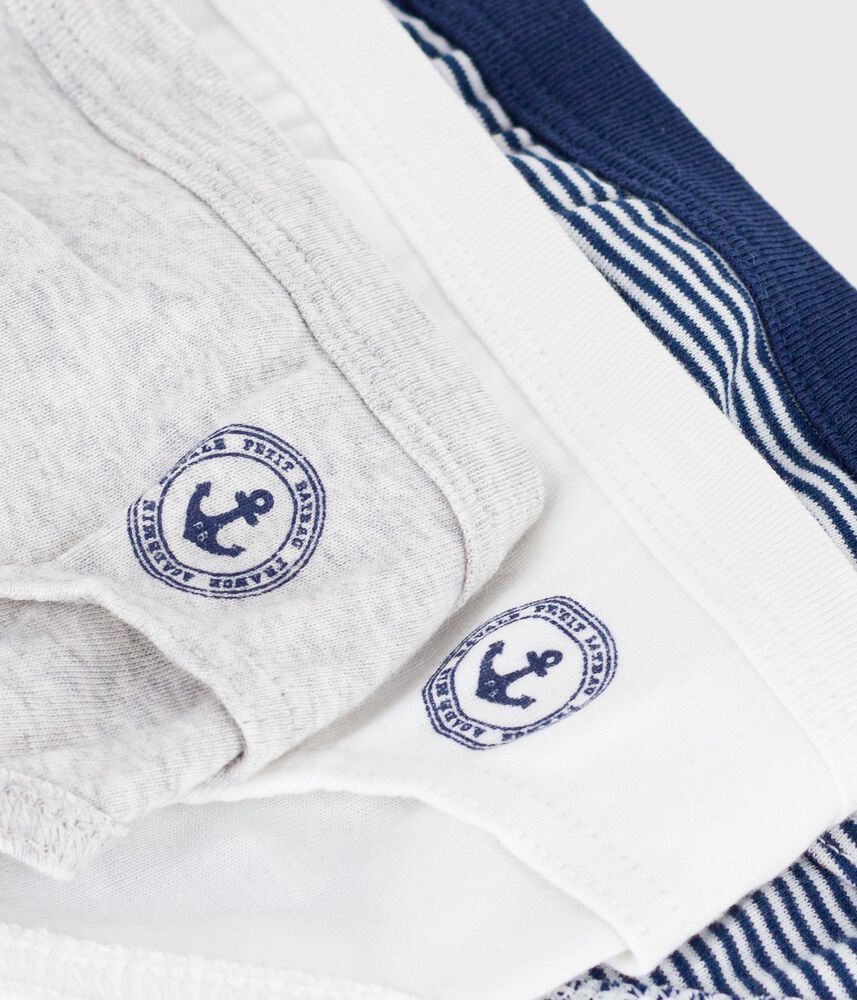 Lot de 3 slips en coton