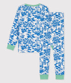Pyjama imprimé végétal petit garçon en coton