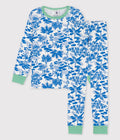 Pyjama imprimé végétal petit garçon en coton