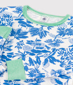 Pyjama imprimé végétal petit garçon en coton