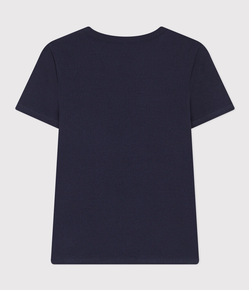Tee-shirt L'ICONIQUE col rond en coton Femme