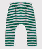 Pantalon bébé rayé en tubique