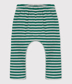 Pantalon bébé rayé en tubique