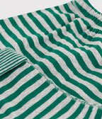 Pantalon bébé rayé en tubique