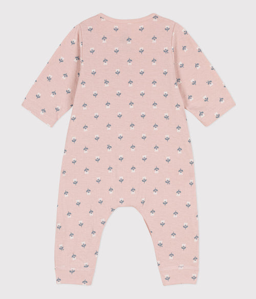 Combinaison longue en tubique bébé