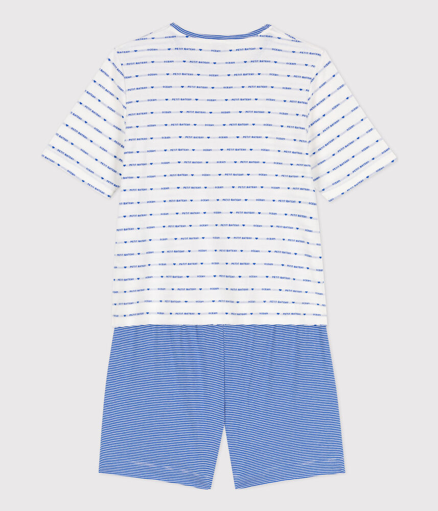 Pyjacourt en coton femme