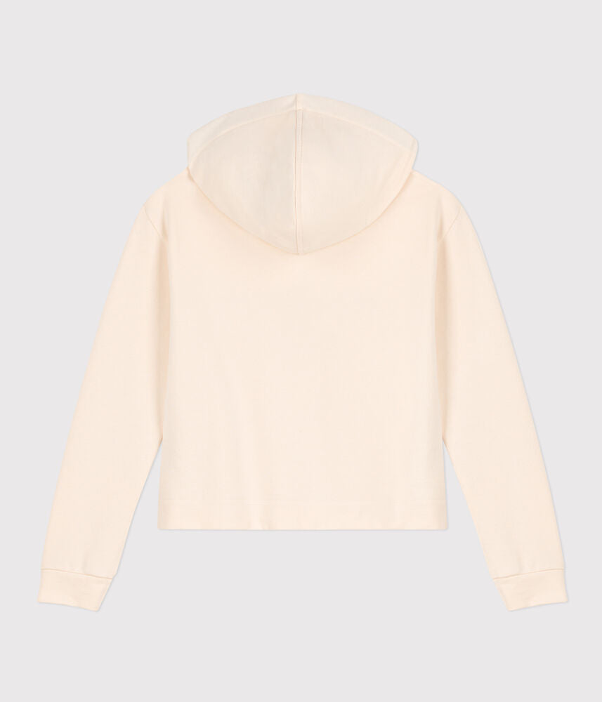 Sweatshirt à capuche en molleton Femme