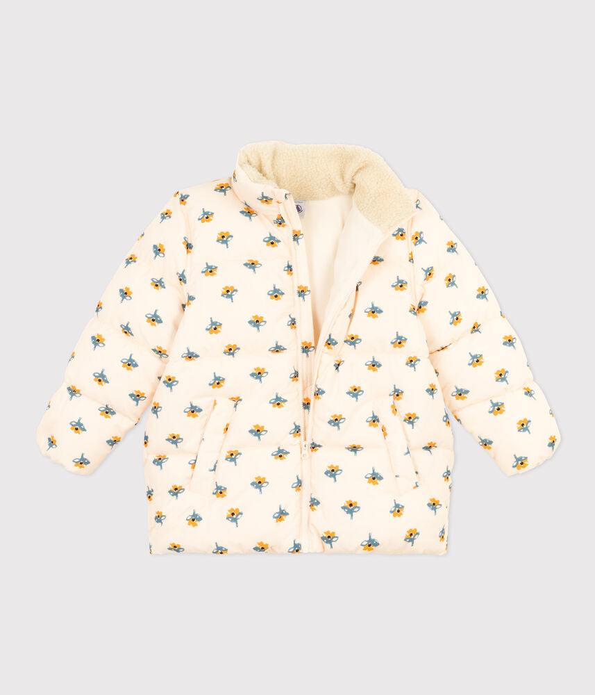 Doudoune avec capuche rétractable enfant fille