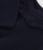 Robe manches longues en tricot bébé