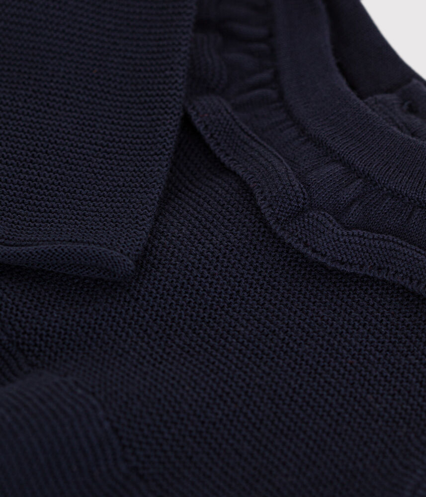 Robe manches longues en tricot bébé