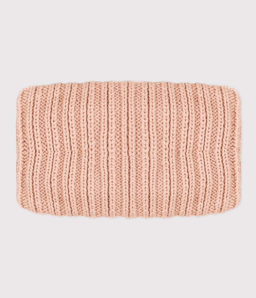 Snood en tricot doublé en polaire bébé/enfant garçon-fille