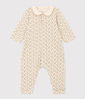 Combinaison longue imprimé fleuri bébé