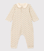 Combinaison longue imprimé fleuri bébé