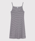 Nuisette femme en coton rayé