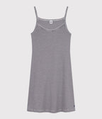 Nuisette femme en coton rayé