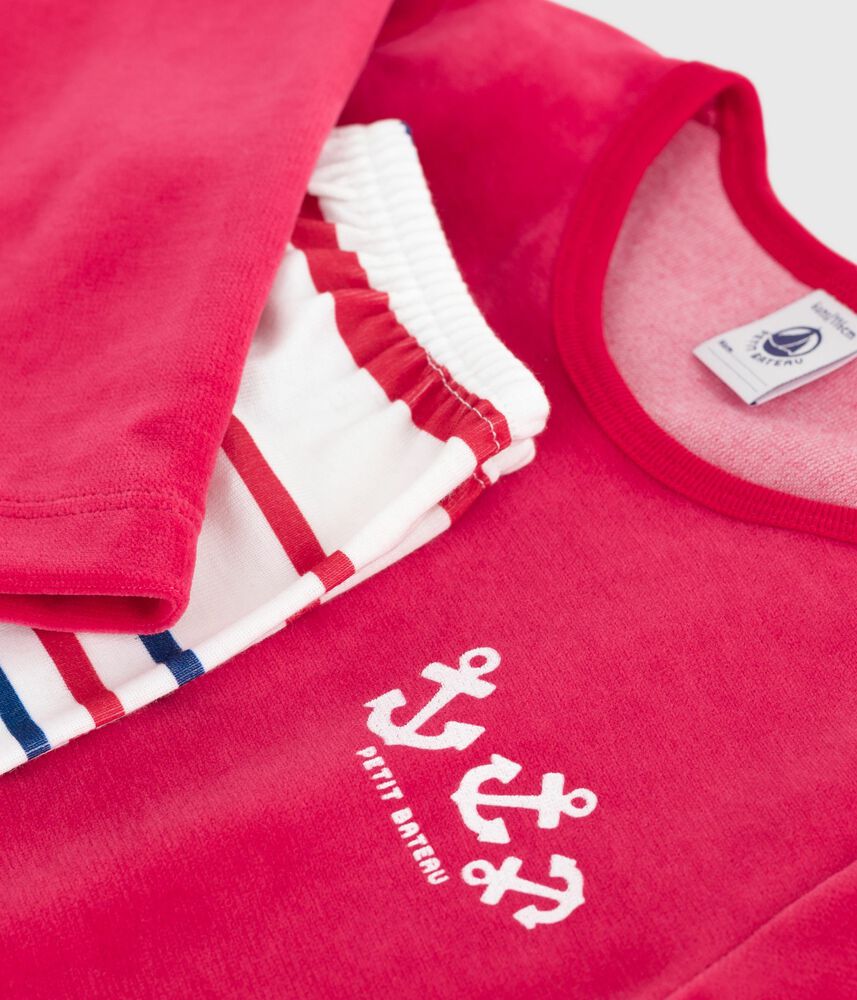 Pyjama en velours enfant