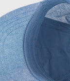 Casquette en denim bleu ciel bébé