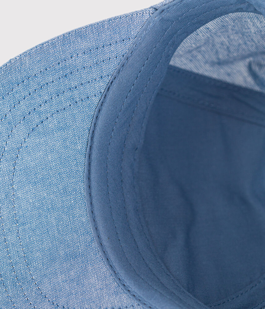 Casquette en denim bleu ciel bébé
