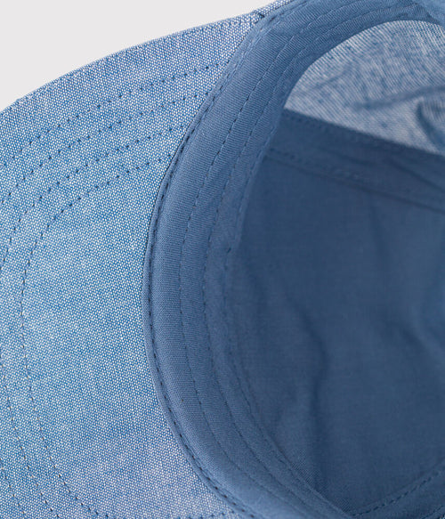 Casquette en denim bleu ciel bébé