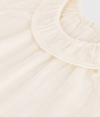 Blouse manches courtes en gaze de coton bébé