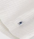 Robe sans manche en coton façonné bébé