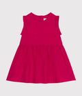 Robe sans manche en lin bébé