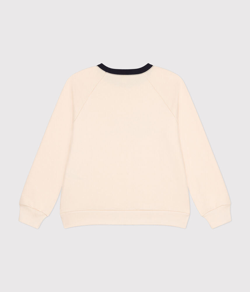 Sweatshirt en molleton femme