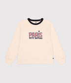 Sweatshirt en molleton femme